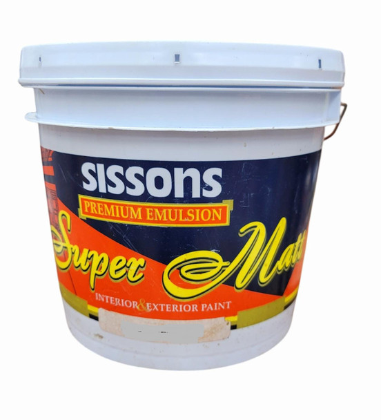 PAINT SISSONS SUPER MATT CHAMPAGNE WHITE GAL