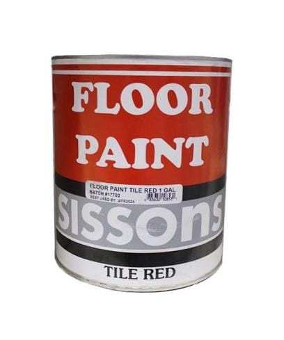 PAINT SISSONS FLOOR RED OIL BASE
