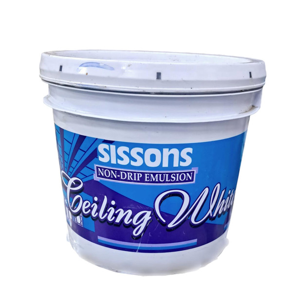PAINT SISSONS FLAT WHITE CEILING NON DRIP 1 GA