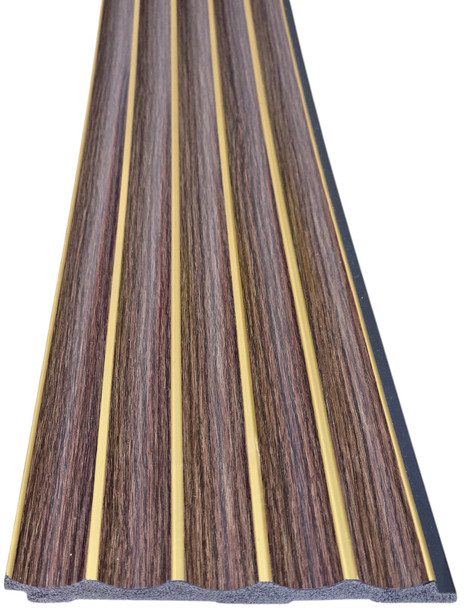 WALL PANEL BROWN AND GOLD PS02 160X12X2900MM