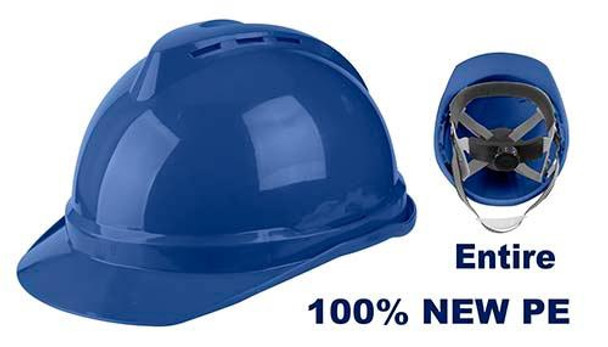 HELMET SAFETY EMTOP ESHT0121 BLUE