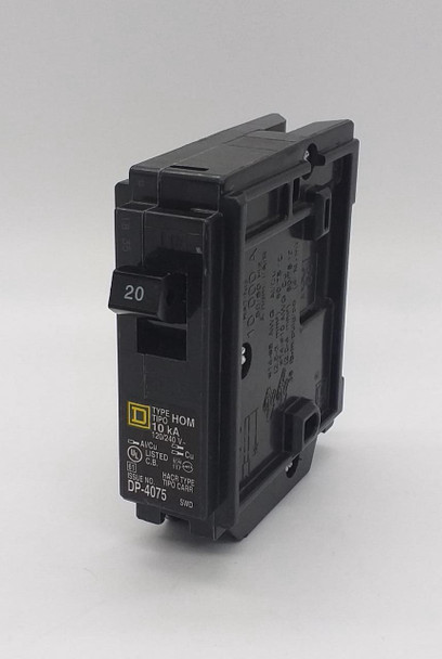 BREAKER 20AMPS S/POLE SQUARE D