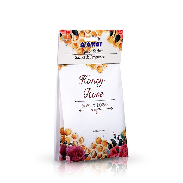 AROMAR FRAGRANCE SACHET 2PCS PACK HONEY ROSE DP3395