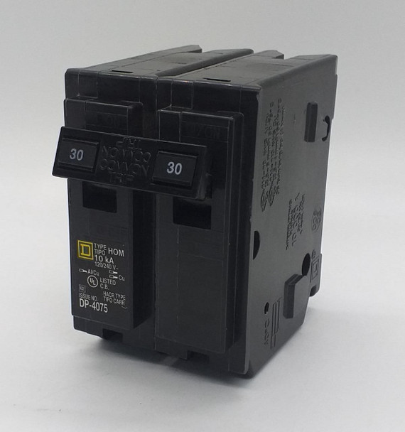BREAKER 30AMPS D/POLE SQUARE D