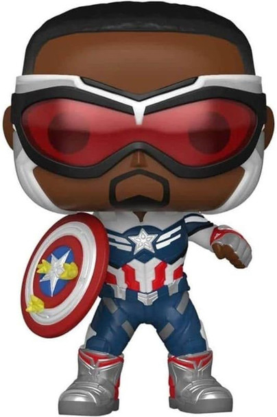 Toy Funko Pop! Marvel Captain America Sam Wilson w/Shield 818