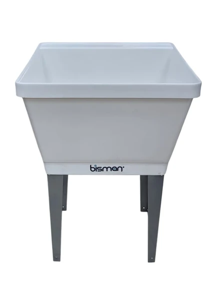 SINK LAUNDRY WHITE BISMAN LARGE 23"X25" BMLB2325