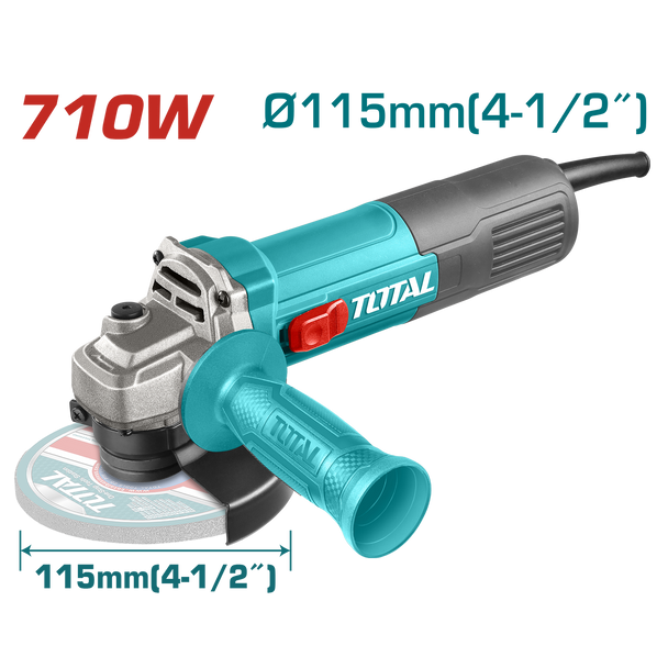ANGLE GRINDER TOTAL 4 1/2" UTG10711576 710W