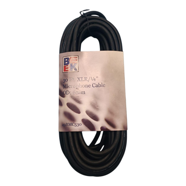 LEAD XLR FEMALE TO 1/4 MALE MONO 30' I-49BMC530 BLASTKING