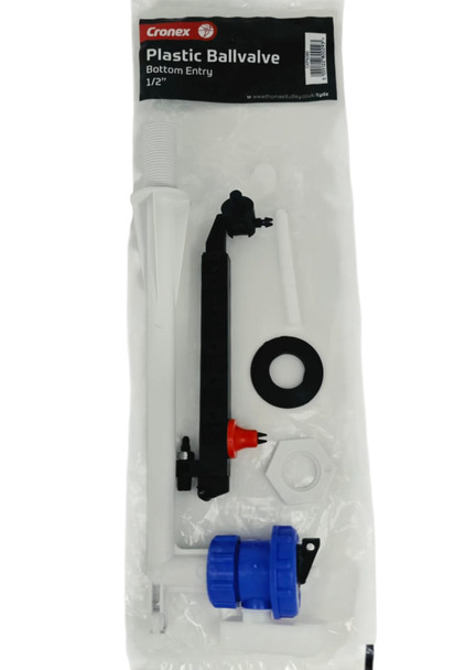 CISTERN ARM PLASTIC BALL VALVE CXP5085 BOTTOM