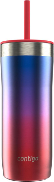 Travel Mug Contigo Streeterville Ombre Stainless Steel Vacuum-Insulated Tumbler / Red Gold