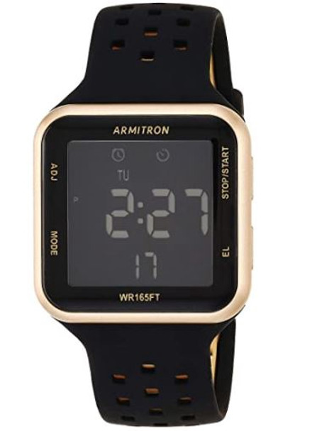 Watch Armitron Sport Unisex Digital Chronograph Silicone Strap