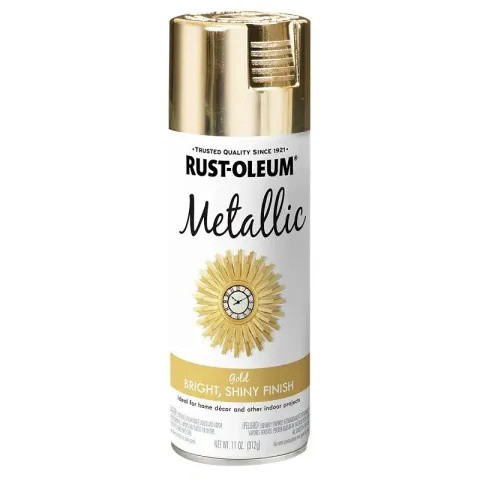 RUST OLEUM SPRAY GOLD METALLIC 1910-830 340647