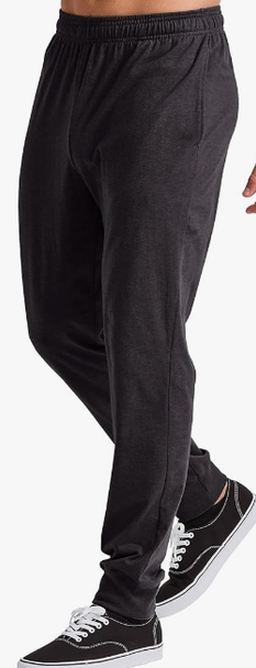 Men Joggers Hanes Black  / Heather Knit