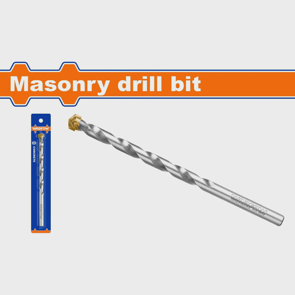 DRILL BIT WADFOW 3/8" X 8" UWMJ2K09 CONCRETE SOLD EACH