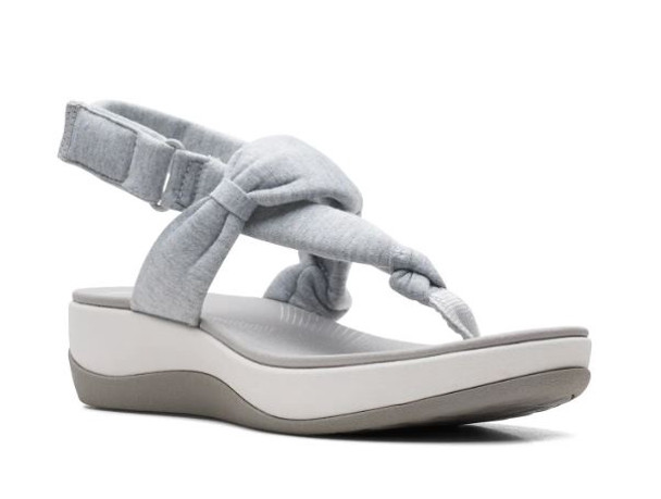 Footwear Women Clarks Nicole Sandal Grey / navy / 7.5 / Grey