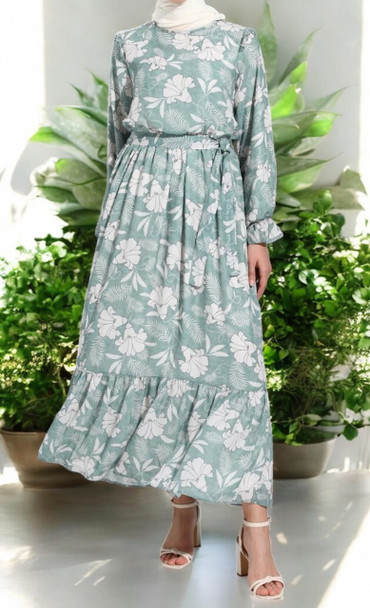 Dress Floral Mint