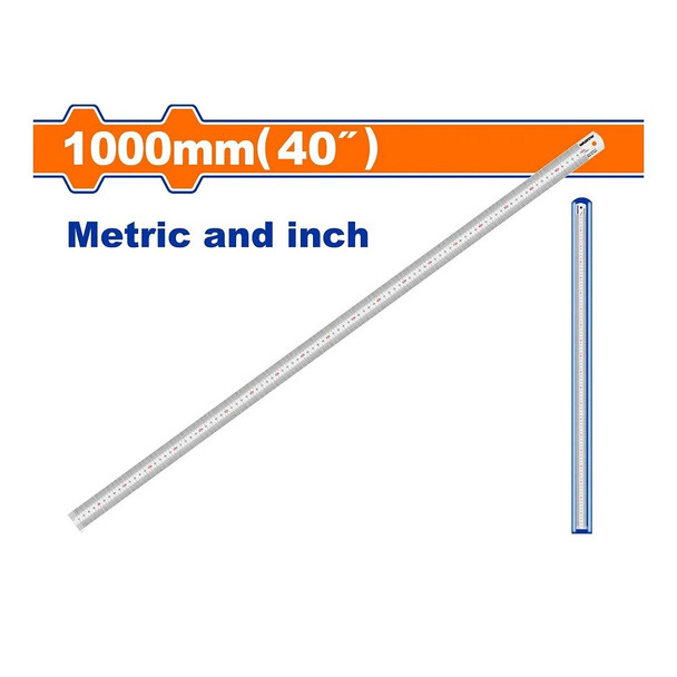 RULER WADFOW 40" 1000MM STAINLESS STEEL WSR3330