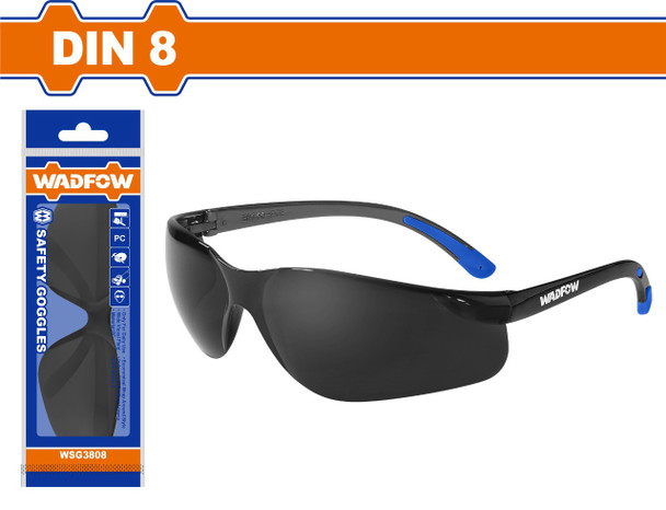SAFETY GOGGLES DARK WADFOW WSG3808