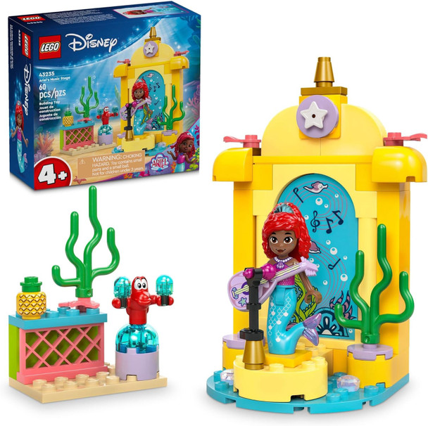 Toy LEGO Disney Princess Ariel’s Music Stage 43235 60pcs