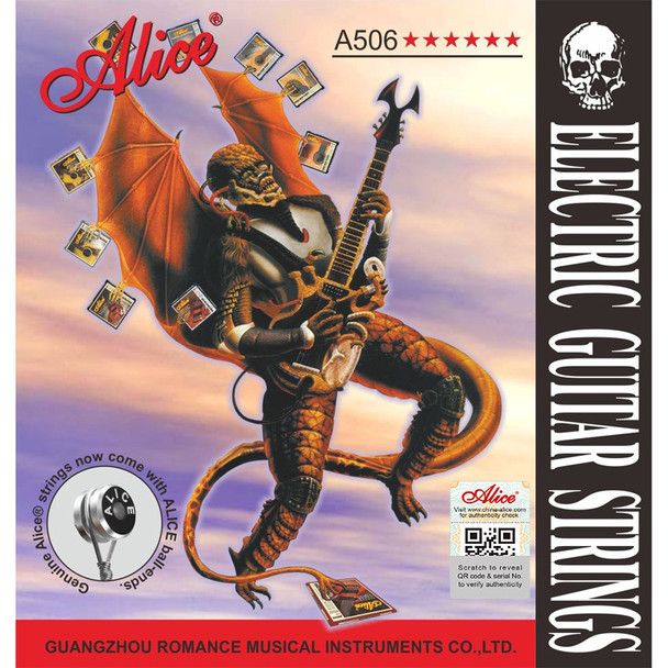 GUITAR STRING ALICE A506-SL-2 2ND STRING ONLY ELECTRIC STAINLESS STEEL EXTRA LIGHT