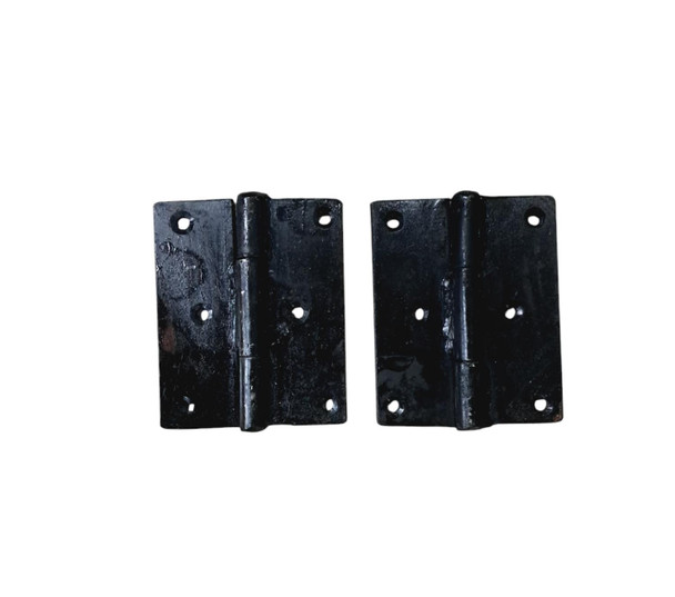BUTT HINGES 4" BLACK HEAVY DUTY LOCAL PR