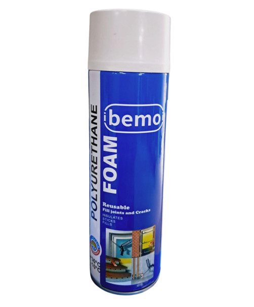 FOAM SPRAY BEMO POLYURETHANE 500ML