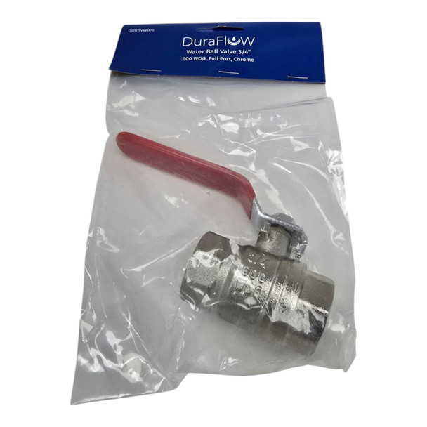 LEVER VALVE 3/4" DURAFLOW DURBVW075