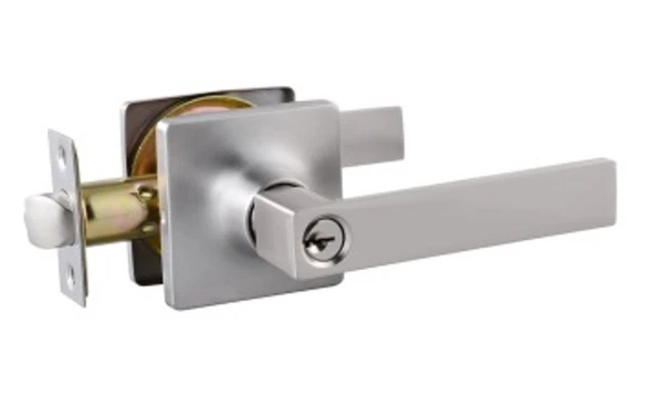 LOCK DURA ENTRY SQUARE LEVER SN #6371ET-SN