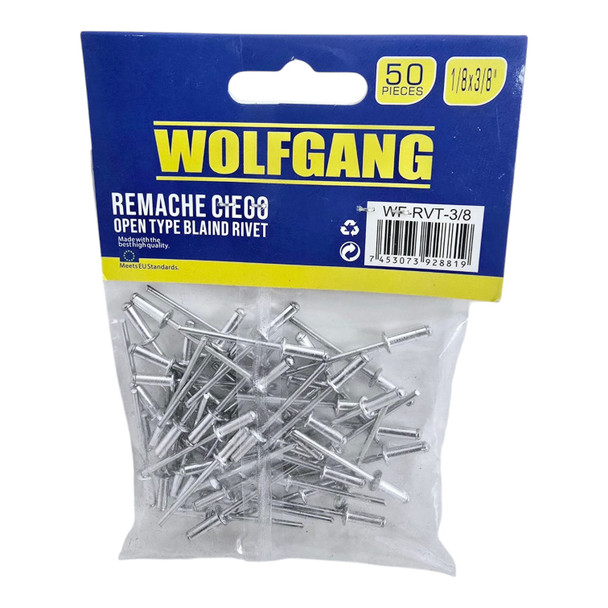 RIVET BLIND WOLFGANG 1/8X3/8" 50PCS PK WF-RVT-3/8