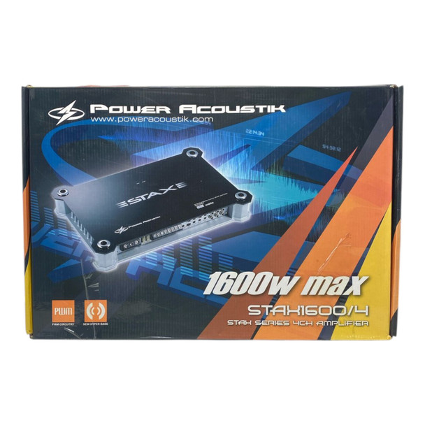 AMPLIFIER CAR POWER ACOUSTIK STAX1600-4