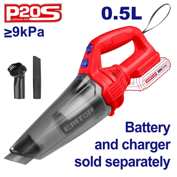 VACUUM CLEANER EMTOP ELVC201261 20V LITHIUM ION