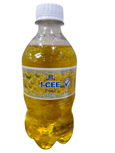 BANKS DIH I-CEE PEAR  SODA DRINK 12oz 355ML