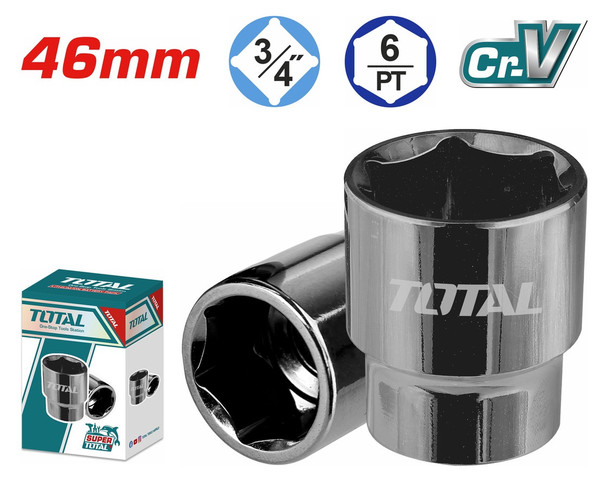 SOCKET TOTAL 46MM 3/4" THHAST34461