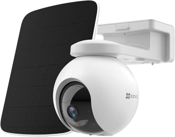 SECURITY CAMERA SMART WIFI EZVIZ CS-EB8-SP KIT BATTERY SOLAR KIT