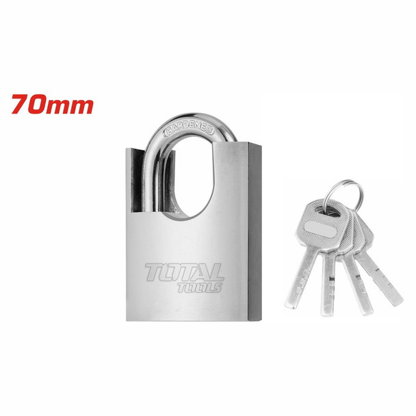 PADLOCK TOTAL 70MM TSLK35701 STEEL