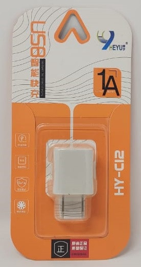 CHARGER USB ADAPTOR HEYU HY-C12 1A