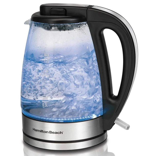 KETTLE HAMILTON BEACH 1.7L 40865G GLASS