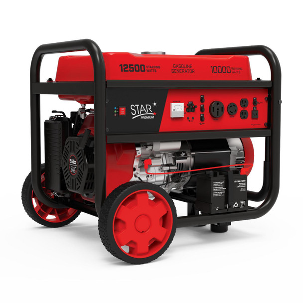 GENERATOR STAR 10000W STP10000E2 PREMIUM RED ELECTRIC