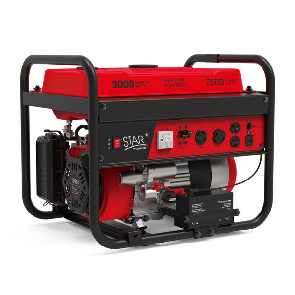 GENERATOR STAR 2500W STP2500EI PREMIUM RED ELECTRIC