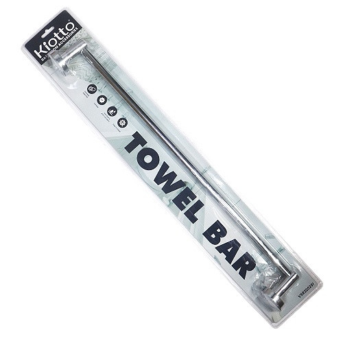 TOWEL BAR CHROME 24" KIOTTO  VSR220251