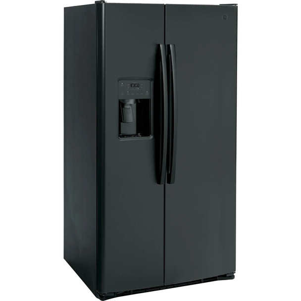 REFRIGERATOR GE GSE25GGPBB 25.3CF BLACK