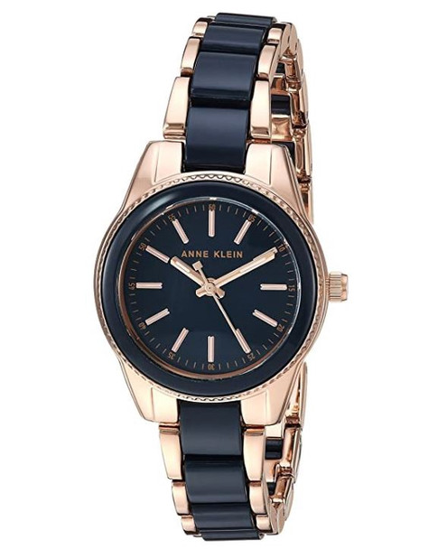 Watch Women Anne Klein Resin Wristwatch AK/3212NVRG