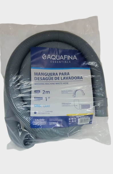 WASHING MACHINE DRAIN HOSE AQUAFINA 1" A-RTUO1-2.0
