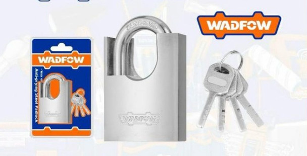 PADLOCK 50MM ANTI PRYING STEEL WADFOW WPD8450