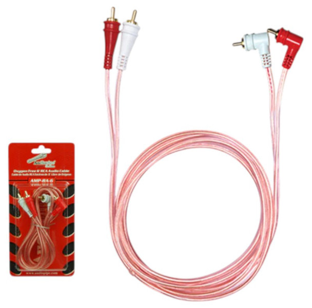 LEAD 2 RCA MALE TO 2 RCA MALE 15' AMP-G-15 AUDIO PIPE