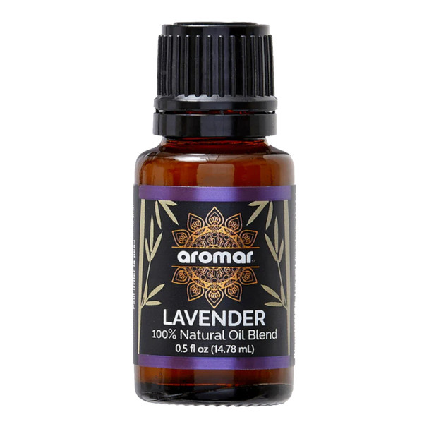 AROMAR ESSENTIAL OIL LAVENDER 0.5OZ 8002