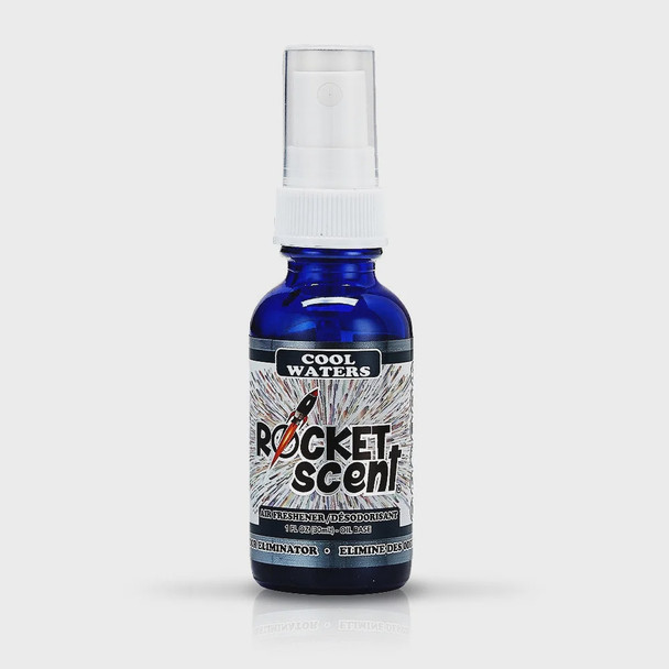 ROCKET SCENT AIR FRESHENER COOL WATER 1OZ 1708
