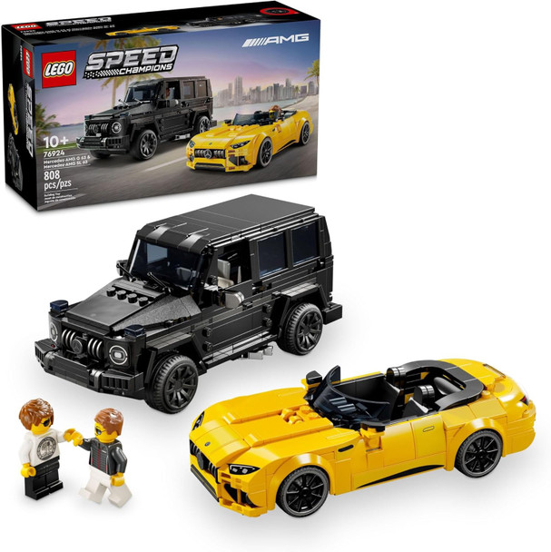 Toy LEGO Speed Champions Mercedes-AMG G 63 & Mercedes-AMG SL 63 F1 76924 808pcs