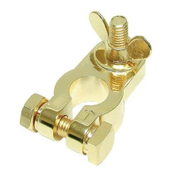 BATTERY TERMINAL AUDIO PIPE BT-100P GOLD POSITIVE