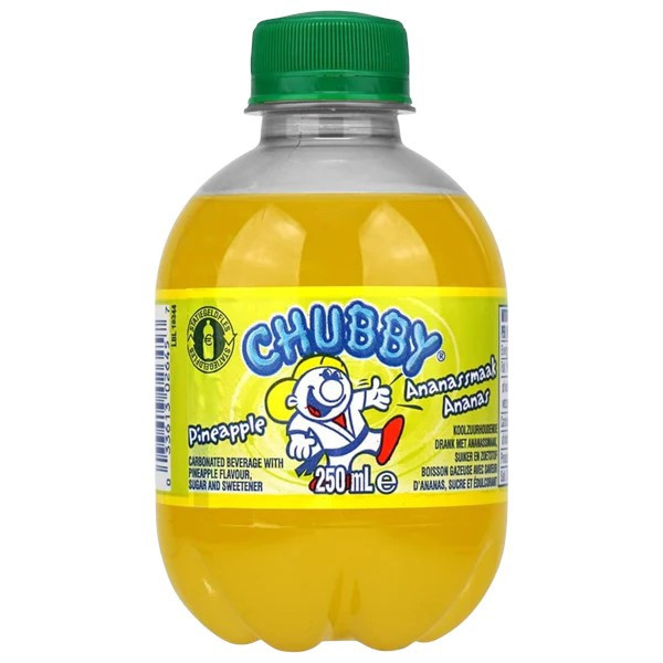 CHUBBY PINEAPPLE SUNSHINE SODA 250ML